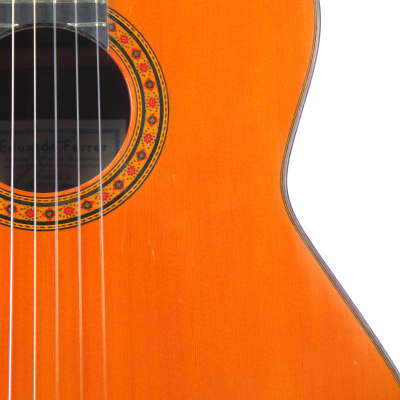 Eduardo Ferrer 1971 - spectacular sounding classical guitar - huge old world Spanish guitar sound + video! image 3