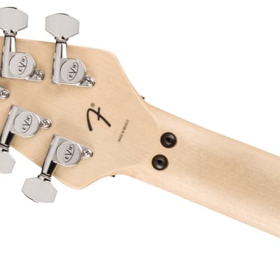 EVH Wolfgang Special Striped with Ebony Fretboard Satin White/Black Stripes 2024 w/EVH Gig Bag image 8
