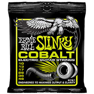 5 Packs! Ernie Ball 2721 Ernie Ball Cobalt Regular Slinky Electric Guitar Strings 10-46 EatMyBeats image 1