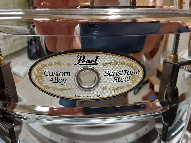 Pearl Sensitone Snare SS1455SB/C, 14x5,5, Black Steel favorable