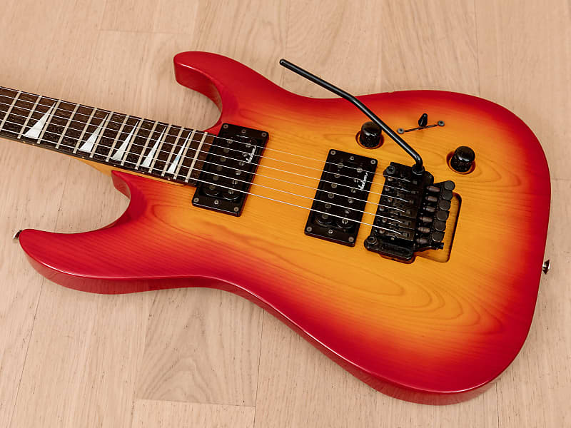 1990 Charvel by Jackson Archtop Dinky DKA-110-HH Cherry Sunburst, Japan