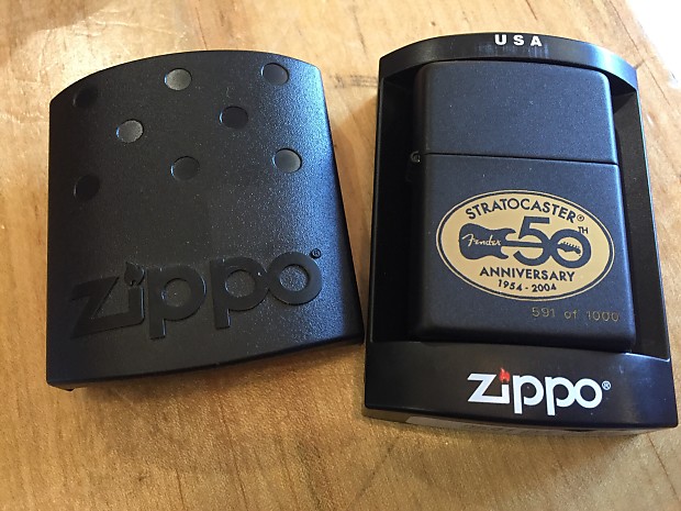 Fender 50th Anniversary Zippoライター