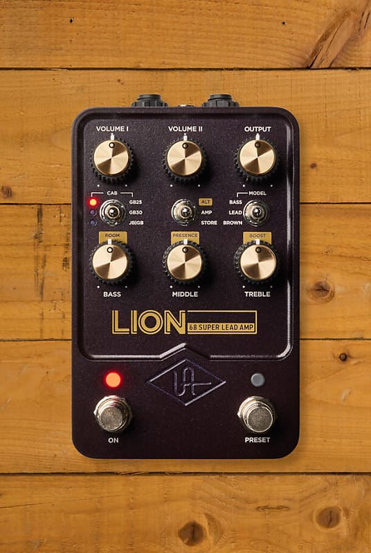 Universal Audio UAFX Guitar Pedals | Lion '68 Super Lead Amplifier