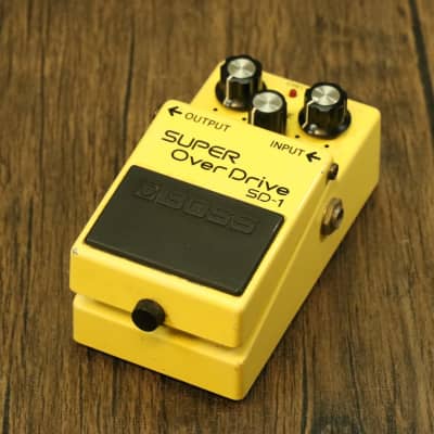 Boss SD-1 Super Overdrive 1981 - 1988 Made In Japan | Reverb