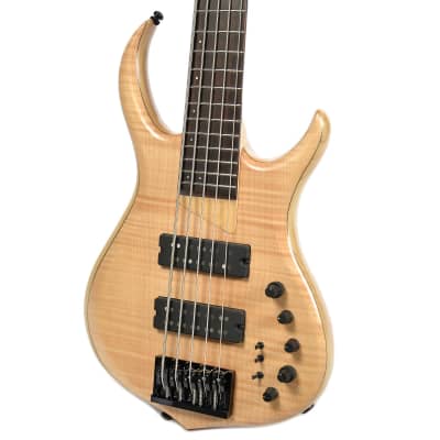 Sire Marcus Miller M7 Ash 5 Strings Electric Bass Guitar Solid Flame Maple (2nd Generation) Bundle image 3