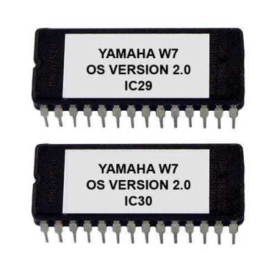 Yamaha W7 - Version 2 Firmware OS Upgrade Update Eprom for W-7