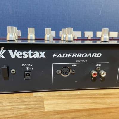 Extremely Rare] Vestax Faderboard Sampler / Synthesizer | Reverb