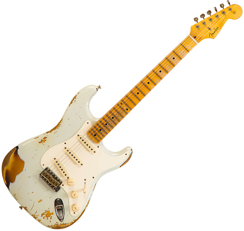 Fender Custom Shop 1965 Stratocaster #CZ545229 - Heavy Relic Sonic Blue Ov. Sunburst image 1