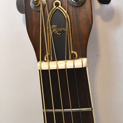 1976 Alvarez 5038 Blond Flame Maple Acoustic Guitar • Japan • Excellent image 9