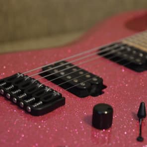 Kiesel Aries A6h 2016 Pink Sparkle (Optional Instrumental Pickup Upgrade) image 3