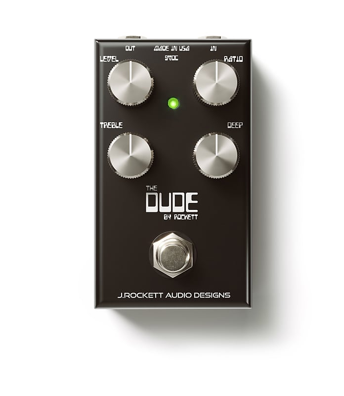 New J Rockett Audio Designs The Dude V2 Overdrive Guitar Effects Pedal image 1
