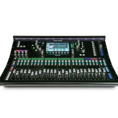 Allen & Heath AH-SQ-6 Digital Mixer, 48 Input Channels, 7" Colour Touchscreen, 24 Onboard Preamps, 25 Faders, 16 SoftKeys AES Digital Output image 1