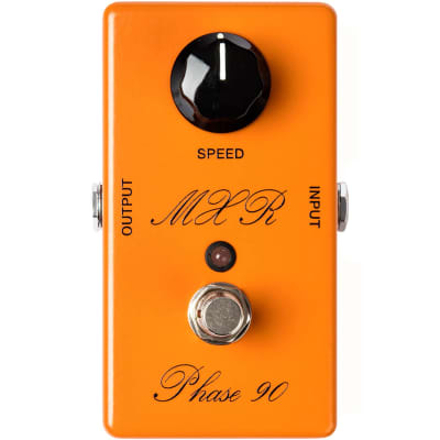 MXR CSP101SL Custom Shop Script Phase 90 Guitar Effects Pedal with LED image 1