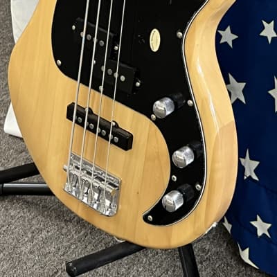 Peavey Milestone 4-String Electric Bass 2010s - Natural image 5