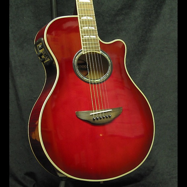 Yamaha APX 900 Electric Acoustic Crimsonburst
