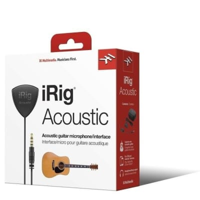 IK Multimedia iRig Acoustic Clip-On Guitar Mic for iOS & Mac - Full Warranty! image 1