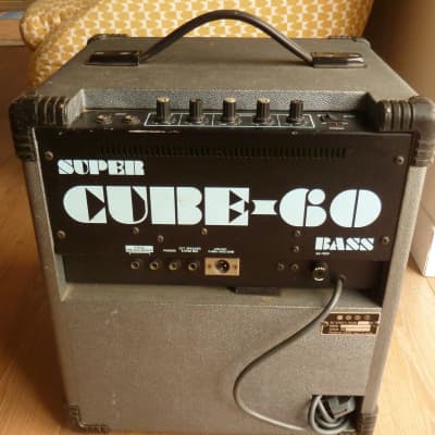 Roland Super cube bass 60 1978/1986 gris | Reverb