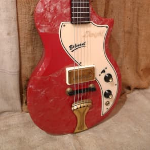 Supro Dwight  Belmont 1959 Red Pearloid image 7