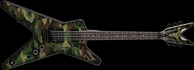 Dean Dimebag Camo Floyd ML Camo | Reverb