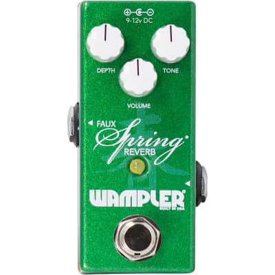 Wampler Mini Faux Spring Reverb Effects Pedal image 1