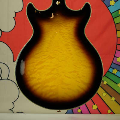 Ibanez Artcore Express Electric Guitar - Antique Yellow Sunburst image 7