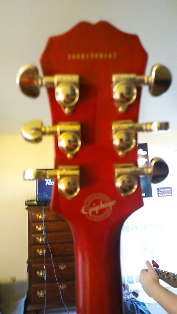Epiphone SG custom shop limited edition 2010 Cherry red | Reverb