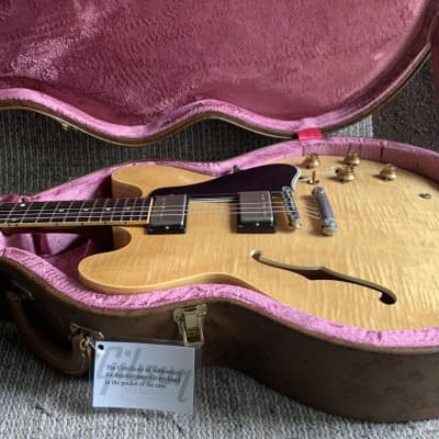 Gibson Memphis 1959 ES-335 TDN, VOS, Vintage Natural, figured maple, 2014 - Free Shipping for sale