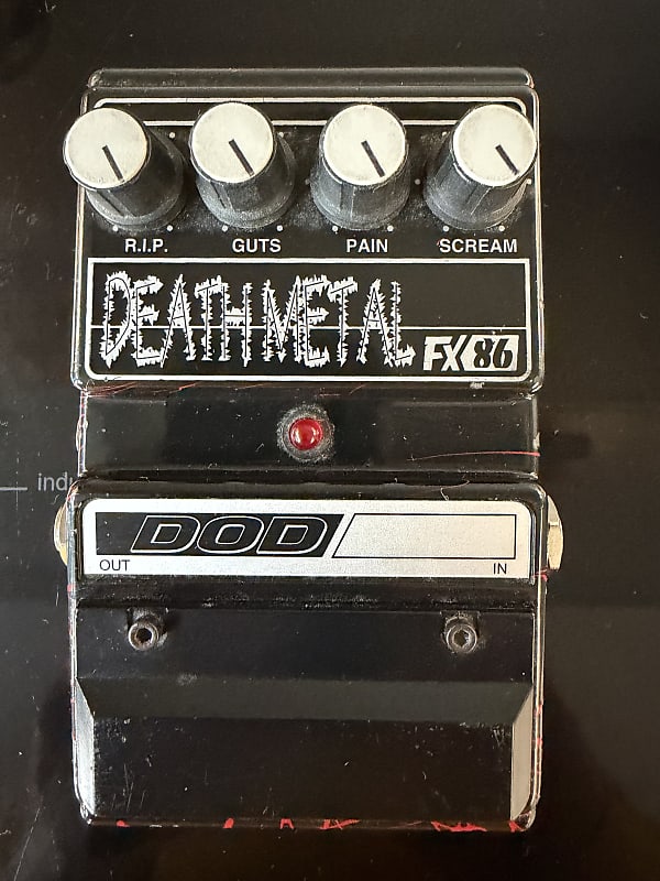 DOD Death Metal Distortion FX86B | Reverb UK