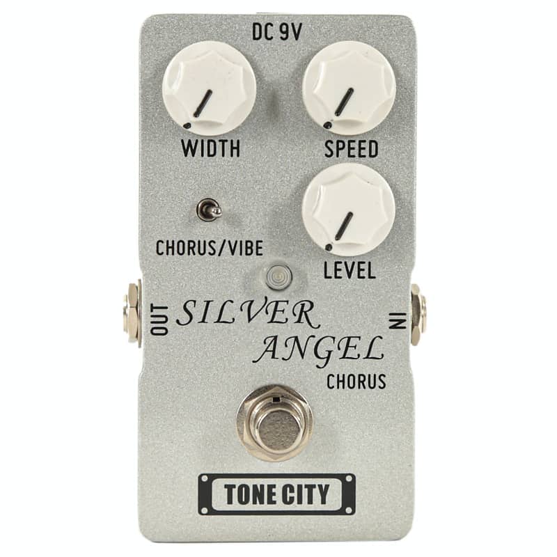 Tone City Silver Angel Chorus Vibe Pedal Reverb