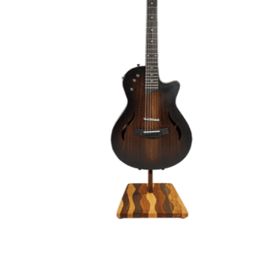 Zither Music Company Wooden Guitar Stand - Z- Stand - Wavy