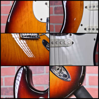 Fender Standard Stratocaster with Rosewood Fretboard Brown Sunburst 1988 w/OHSC image 12