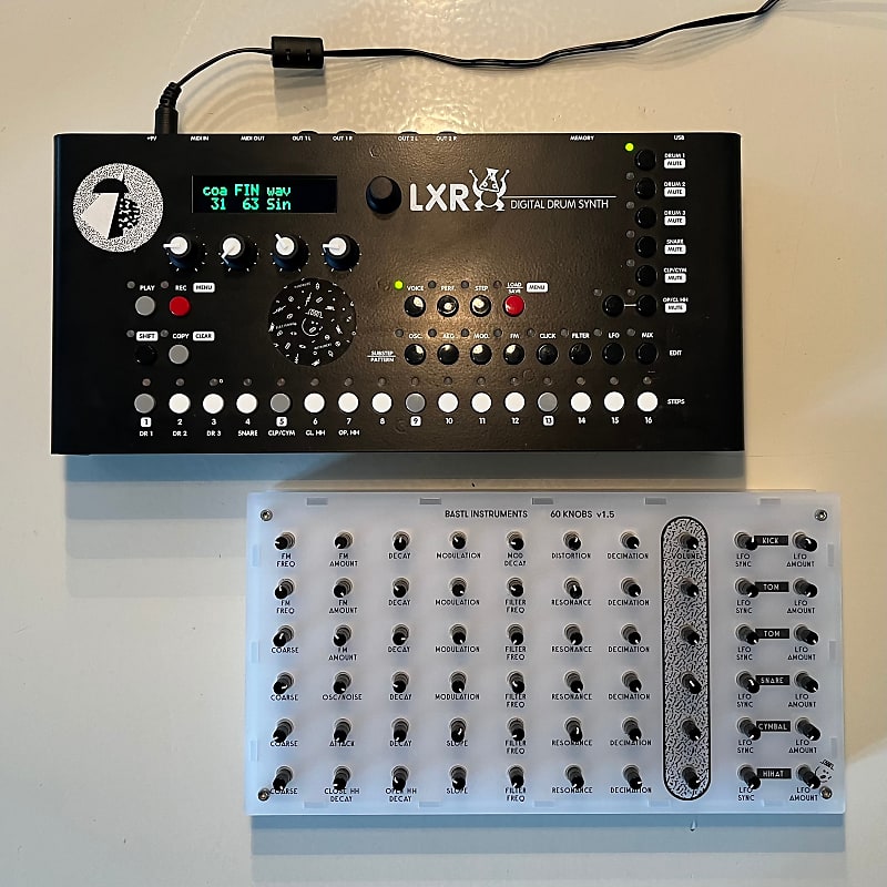 Sonic Potions LXR (V1) with Bastl 60 Knobs controller