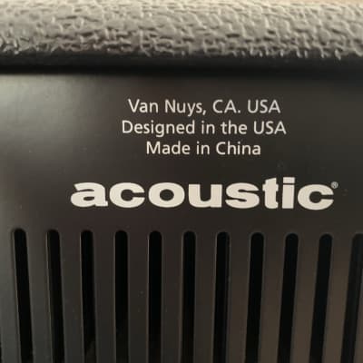 Acoustic 260 Head and Cabinet 100 Watt 1x10" Bass Amp Mini-Stack with Owners Manual  MINI JACO!! image 7