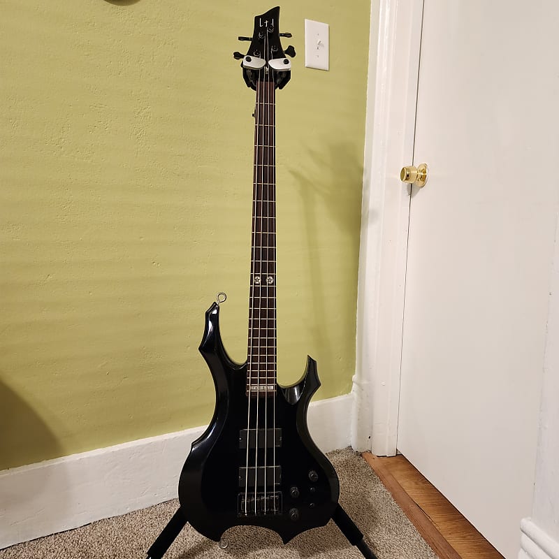 ESP LTD TA-500 Tom Araya Bass Upgraded with OHSC 2002 - Black