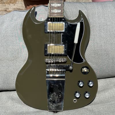 Epiphone Limited Run SG Standard '61 Reissue Olive Drab