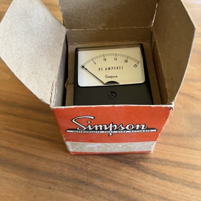 Simpson vintage VU meter NOS for sale