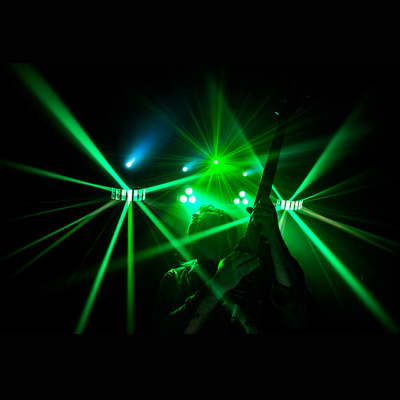 Chauvet DJ GigBAR IRC LED Derby + Par + Laser + Strobe Effect Light Gig Bar image 4