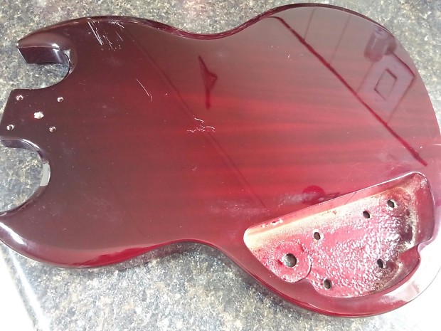 Bolt Neck SG Style Body
