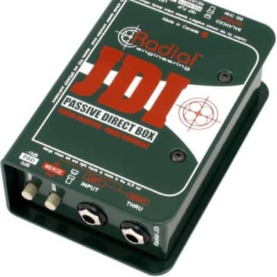 RADIAL JDI passive direct box for live concert touring and professional studio recording applications image 2