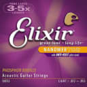 Elixir 16052 Nanoweb Light Phosphor Bronze Acoustic Guitar Strings