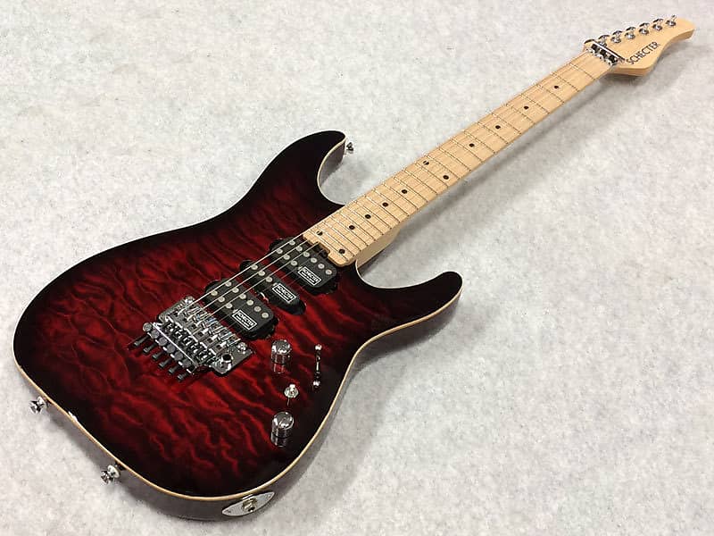 SCHECTER NV-DX-24-AS Red Sunburst | Reverb