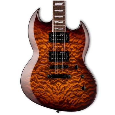 NEW ESP LTD PHOENIX PHX401 FIREBIRD 2-COLOR SUNBURST