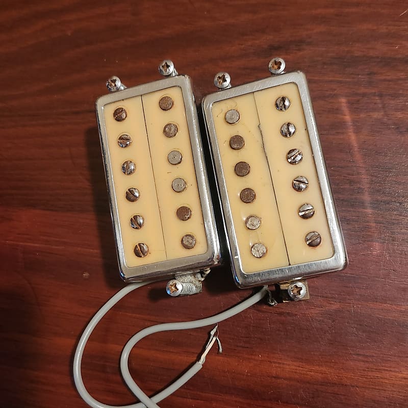 Univox Hi Flier Ripper Gimme pickups pair 1970s | Reverb Univox Hi Flier Ripper Gimme pickups pair 1970s | Reverb