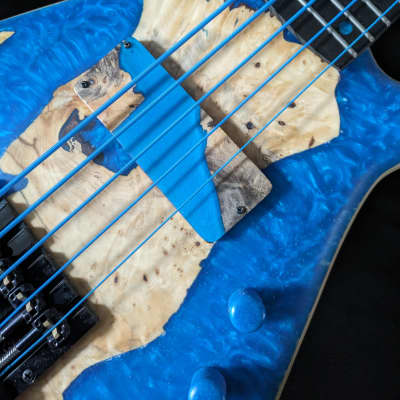 Tom Martinson Custom Shop USA Bass 5-String 2023 - Blue for sale