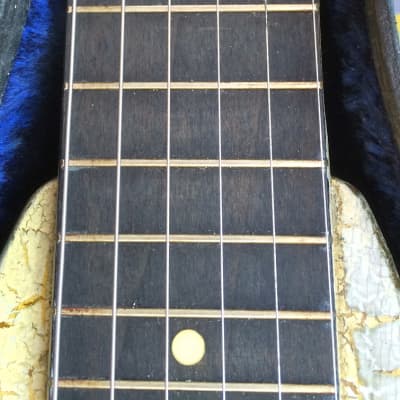 Super Rare USA Made 30's/40's Guildan Lap Steel Guitar W/OHSC image 4