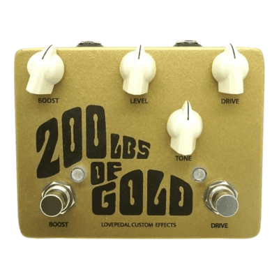 Lovepedal 200lbs of Gold - Fuzz Face -->TS808 Heaven | Reverb