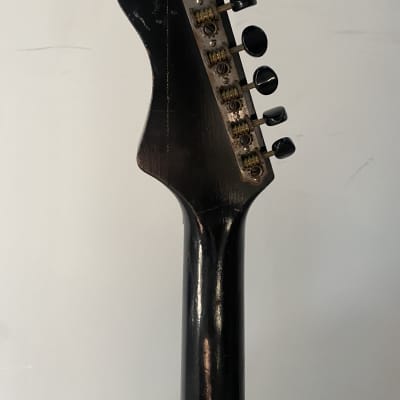 Harmony Stella 1969 - Fender Strat Head,  Brown Sunburst image 4