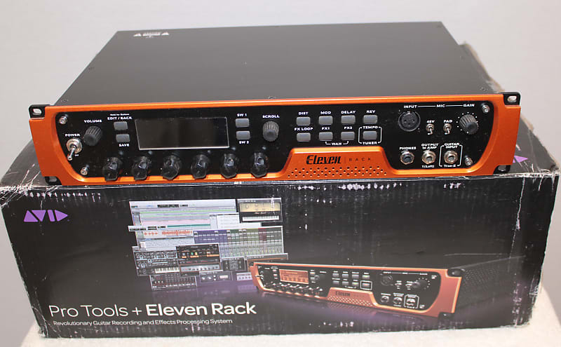 Avid Eleven Rack Guitar Amp Modeller/Multi-Effects Processor