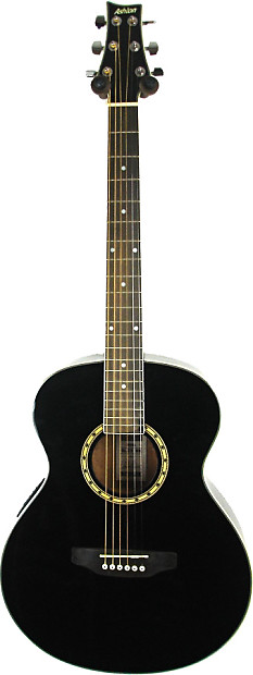 Ashton SL29CEDTB アコースティックギター Ashton SL29 BK Acoustic Guitar Black | Reverb