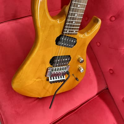 Hamer USA Diablo Electric Guitar 1990's - Transparent Amber image 9